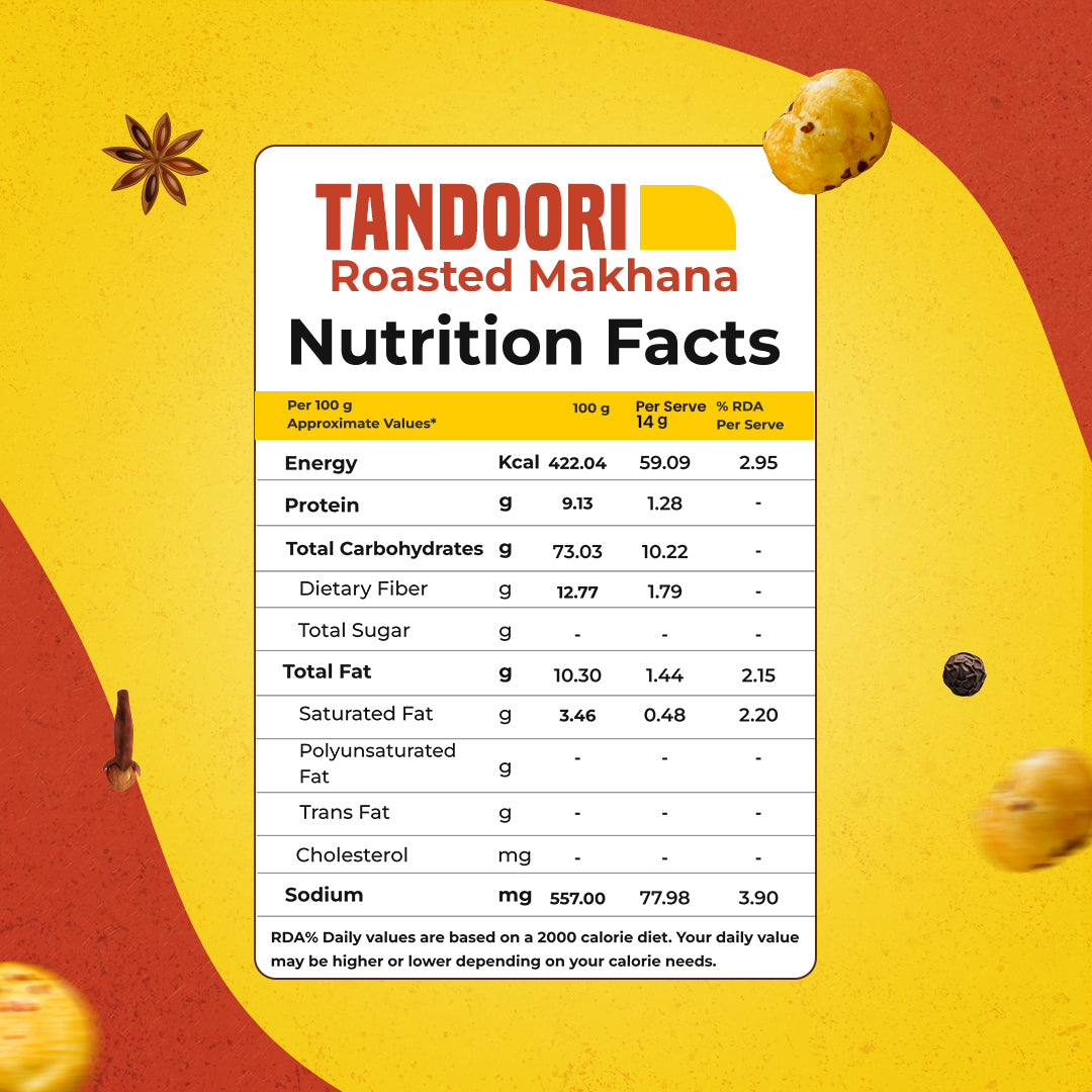 THARO Tandoori Roasted Makhana |16 gms