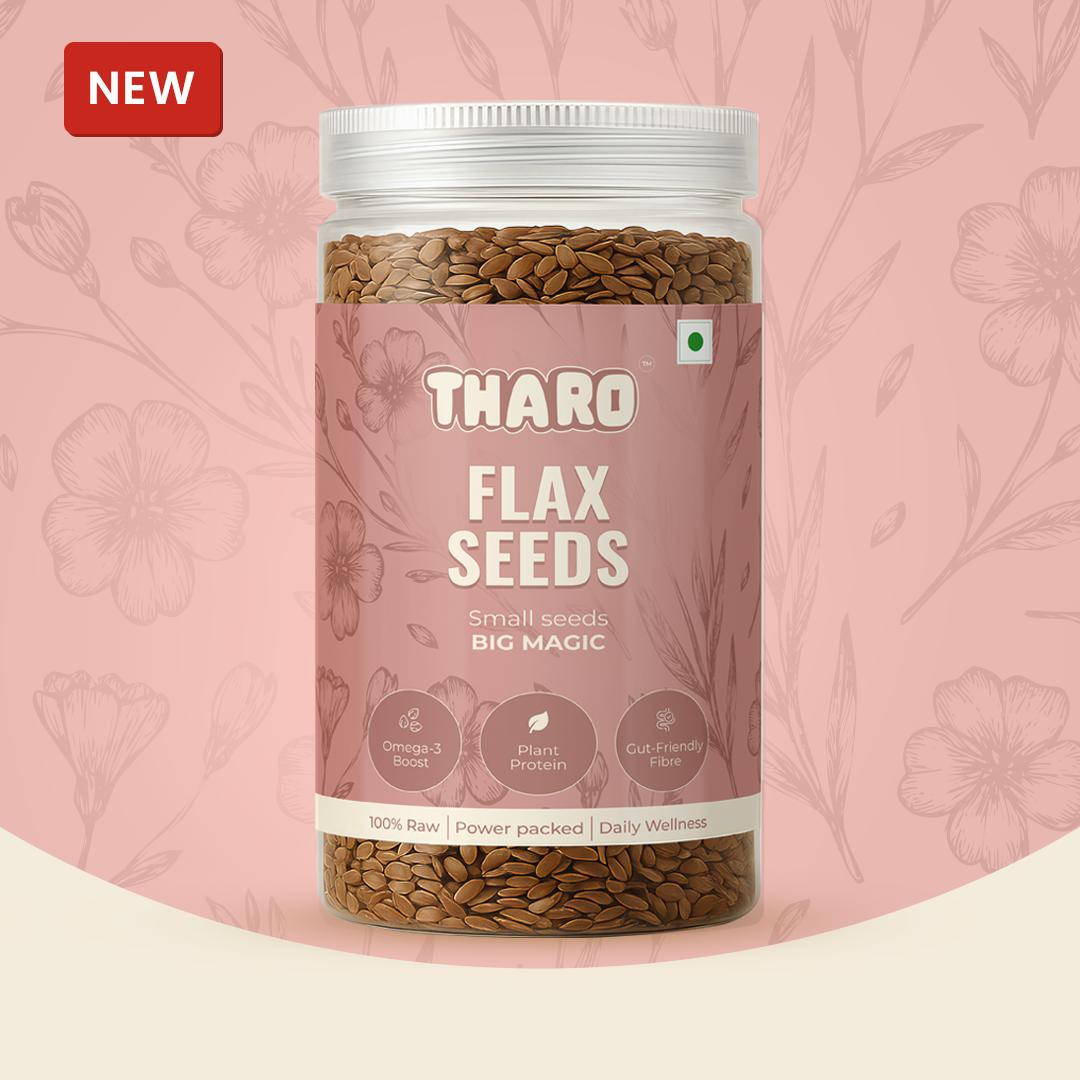 Flax seeds I Half Roasted 500g