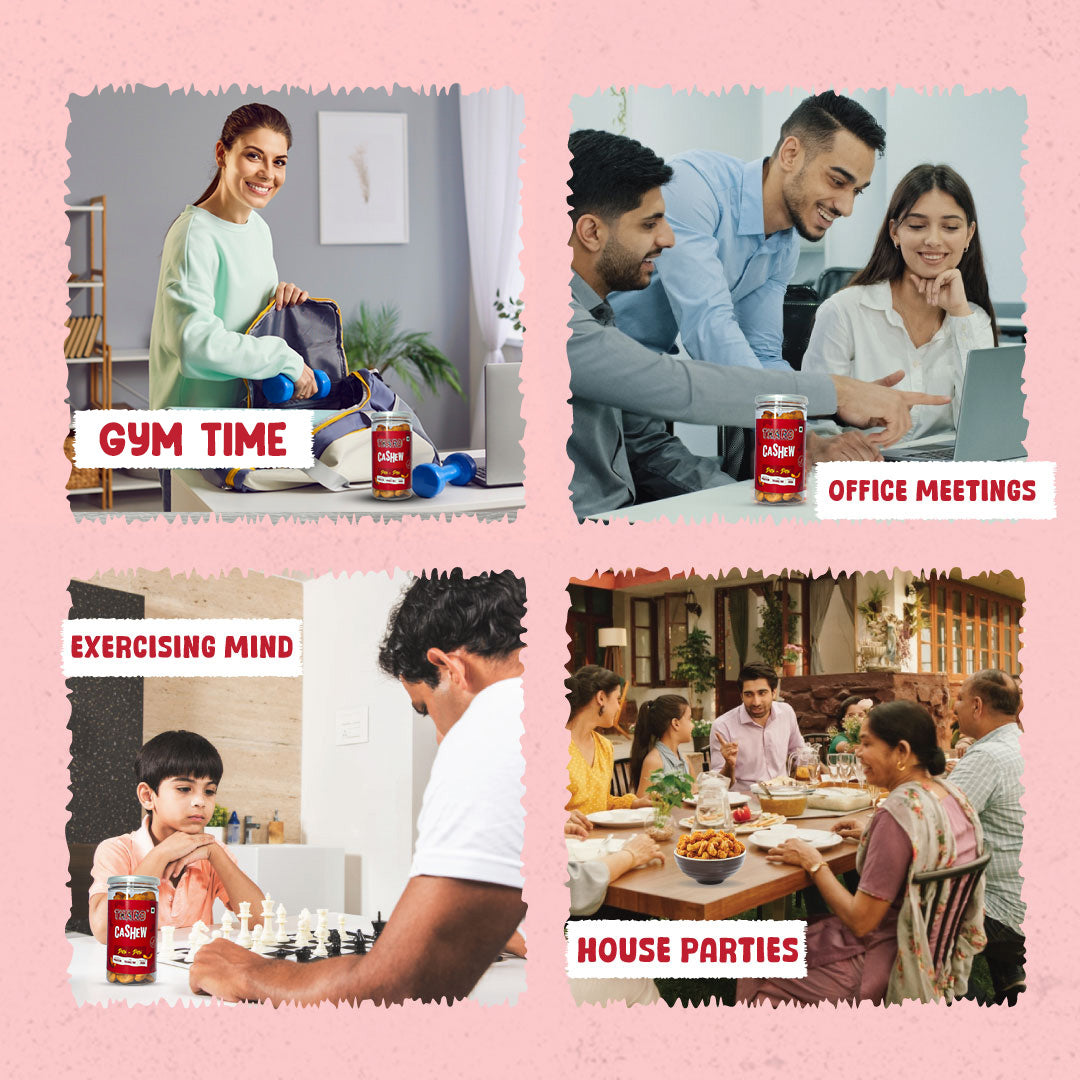 Peri- Peri Roasted Cashews | 95 grams