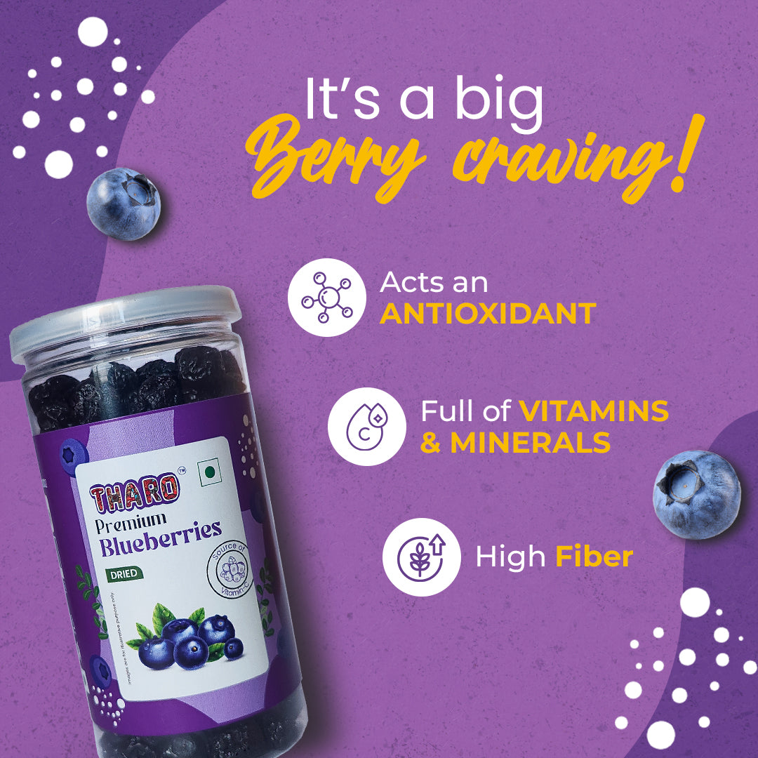 Premium Dried Blueberry |100 grams