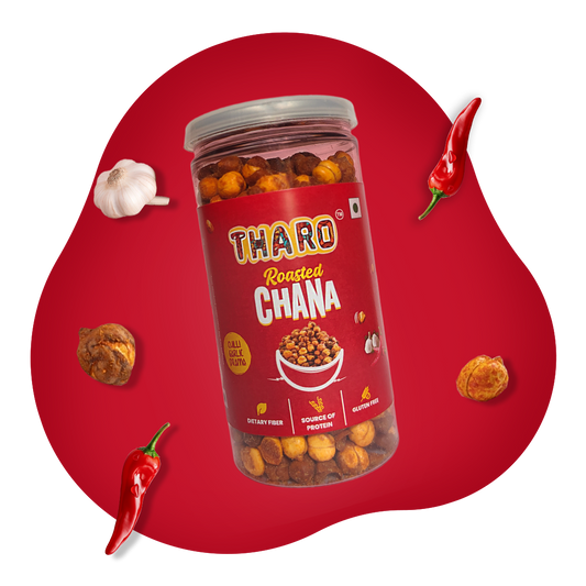 Chilli Garlic Roasted Chana | 95 gms