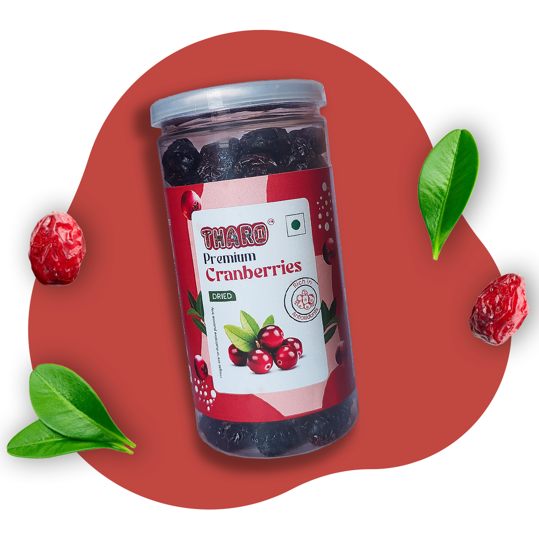 THARO Premium Dried Cranberries |100 grams