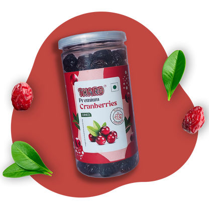 THARO Premium Dried Cranberries |100 grams