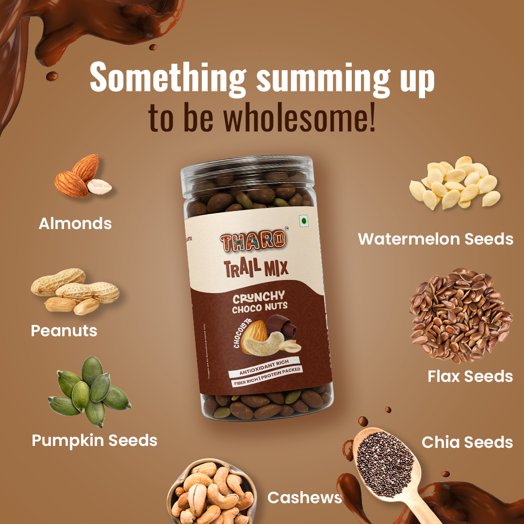 Chocolate Trail Mix – Dark Chocolate Meets Real Crunch 450g