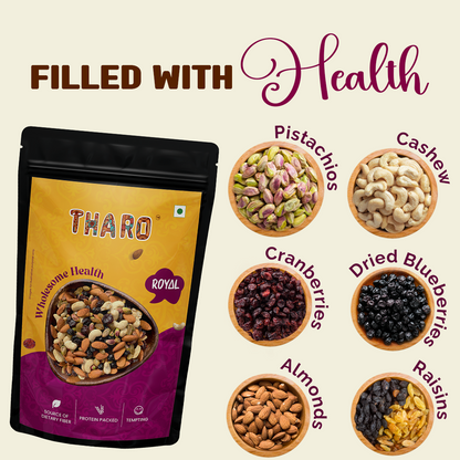 THARO Royal Roasted Trail Mix |200 grams