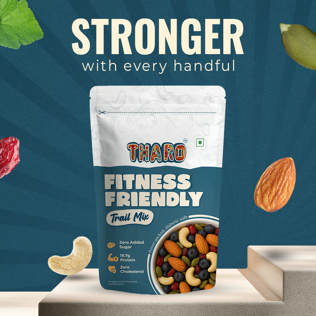 Tharo Fitness Friendly Trail Mix- 200g