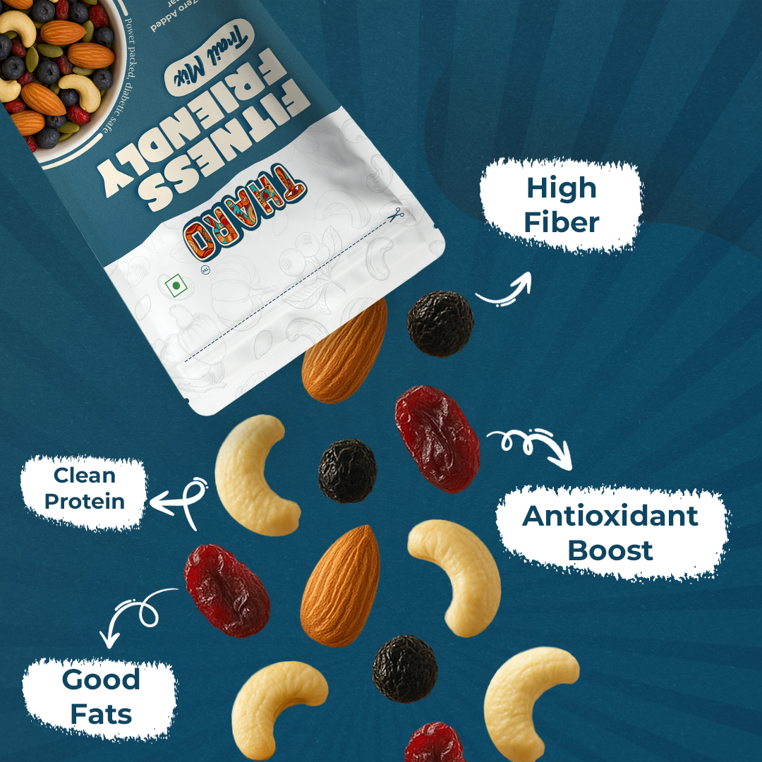 Tharo Fitness Friendly Trail Mix- 200g