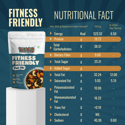 Tharo Fitness Friendly Trail Mix- 200g