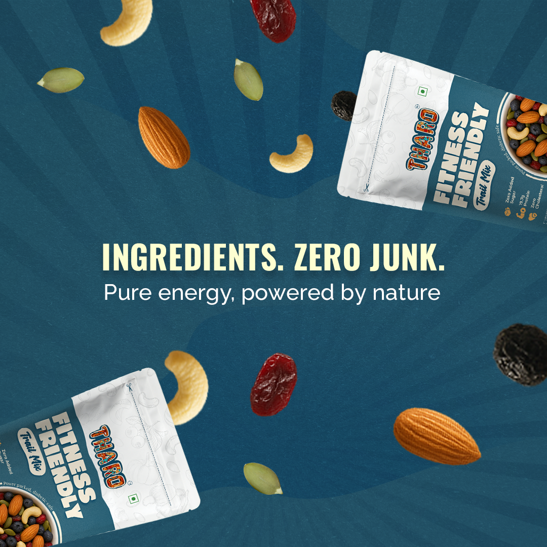 Tharo Fitness Friendly Trail Mix- 200g