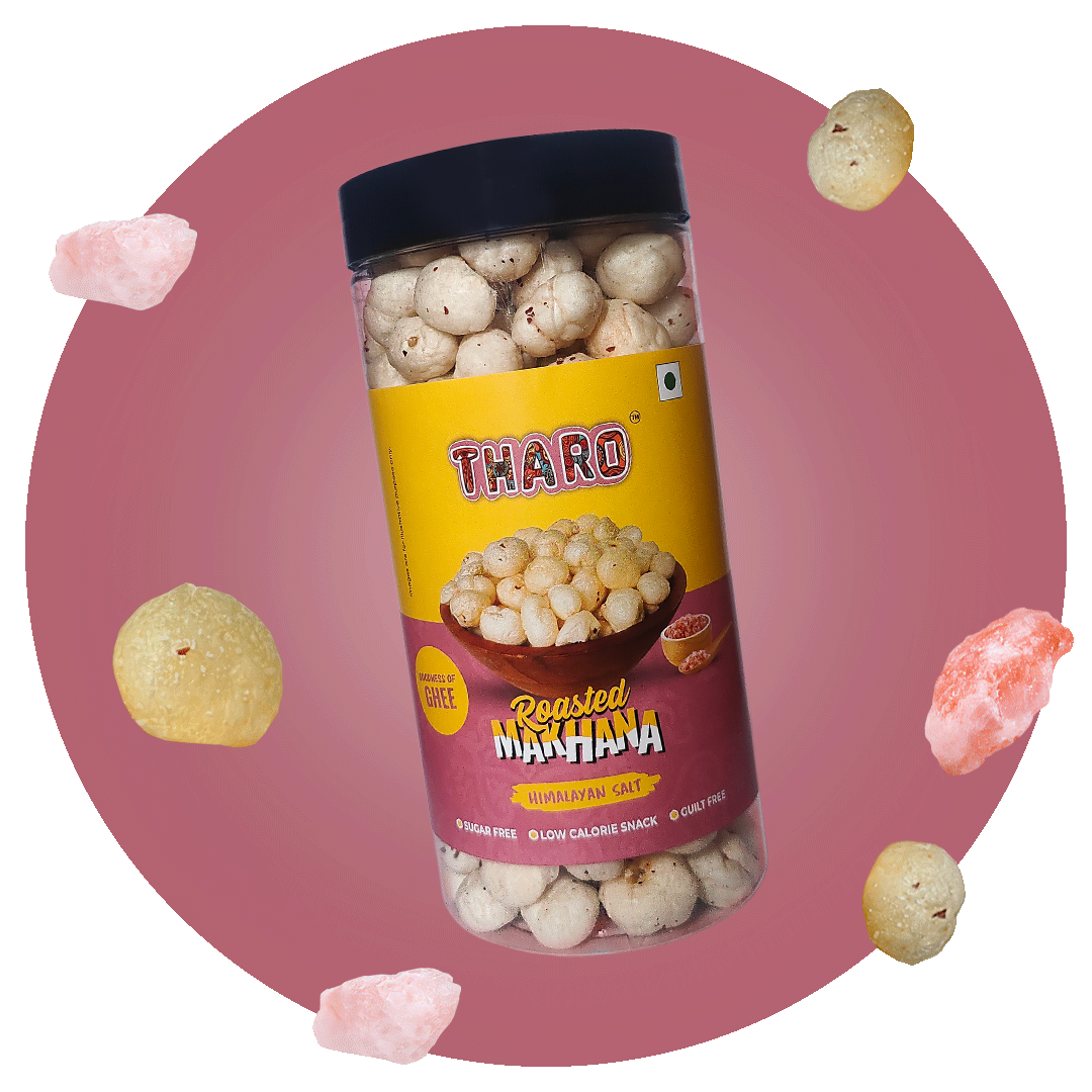 Tharo's Ghee Roasted Himalayan Salt Makhana- 75g