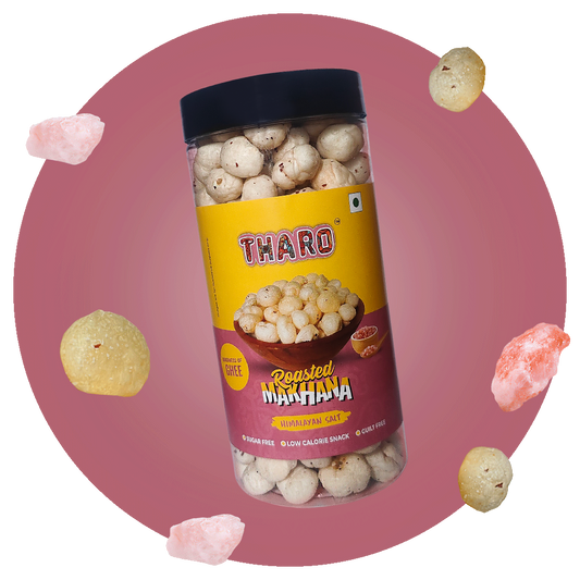 Tharo's Ghee Roasted Himalayan Salt Makhana- 75g