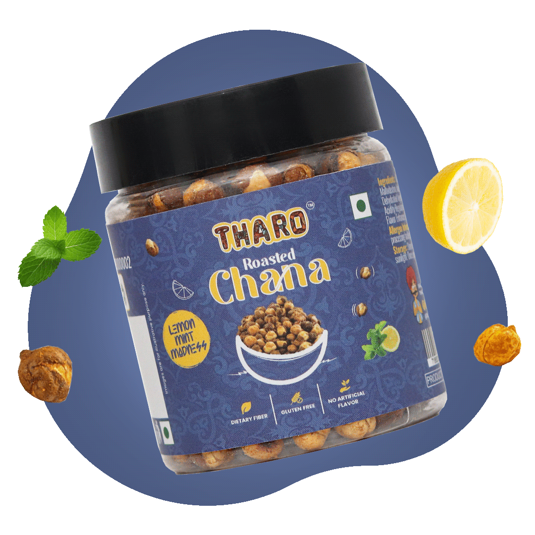 Lemon Mint Roasted Chana |95 gms