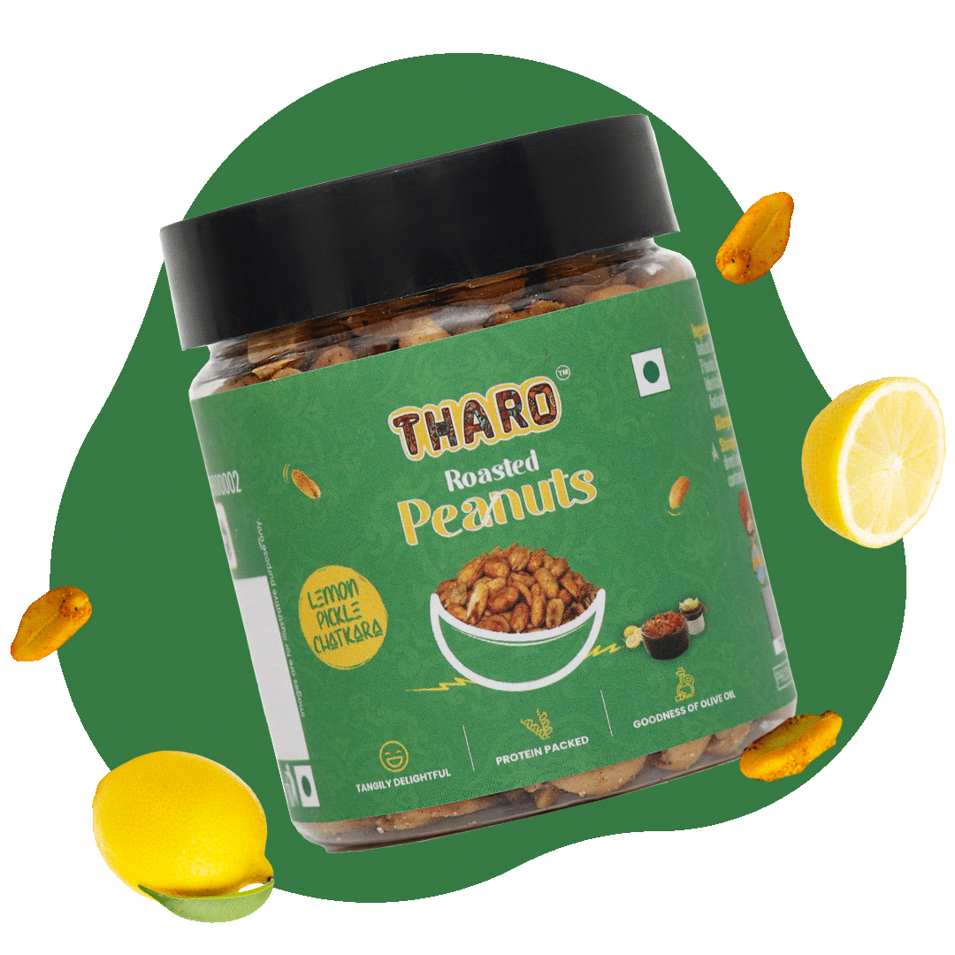 Lemon Pickle Roasted Peanuts |90 gms