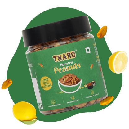 Lemon Pickle Roasted Peanuts |90 gms