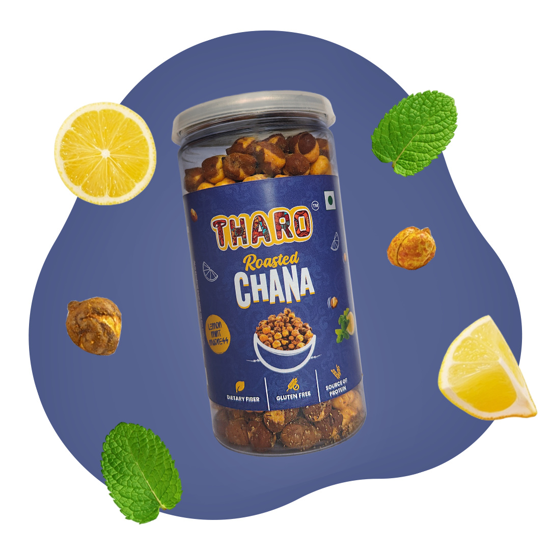 Lemon Mint Roasted Chana |95 gms